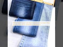180cm Breite Super weiche Rechte Twill Dual-Core Stretch Blaue Denim Stoff 10 oz JSD3078 für alle Jahreszeiten