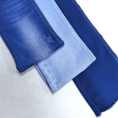 kaufen 148-150 cm Sommer Himmel Blau Satin Stretch Denim Stoff Baumwolle 70% Polyester 28% Spandex 2% online manufacture