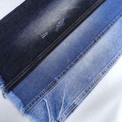 kaufen Lady oder Kinder Jean Baumwolle Spandex Denim Stoff Leichtgewicht Warp Slub Soft Hand online manufacture
