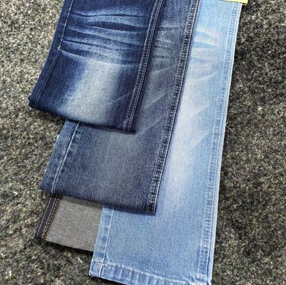 kaufen 95% Baumwolle Dunkelblau Baumwolle Spandex Denim für Männer und Frauen online manufacture
