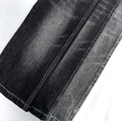 kaufen 11.3 Unzen schwarze Baumwolle Spandex Denim Stoff für Mann Jeans 160cm online manufacture