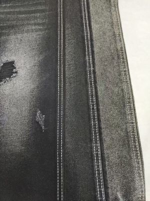 kaufen Super-Soft 13oz Denim Stoff 71% Baumwolle Schwarz/Schwarz für Winter Jeans online manufacture