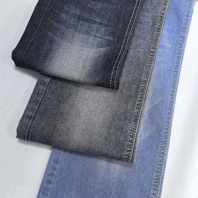 kaufen 16S Garnzahl T400 Baumwolle Dunkelblau Stretch Denim Stoff 8 Oz JSD3062 Mit 86,5% Baumwolle 13,5%T400 online manufacture