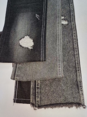 kaufen 62%Baumwolle Nicht elastischer Denim Stoff Schwarz/Weiß mit 10x7 Konstruktion JSD3022B für Jungs Jeans online manufacture