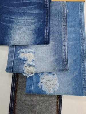 kaufen Baumwolle Polyester Denim Stoff mit 10*10 Konstruktion JSD3329 nicht elastisch für Jeans für Damen oder für Freundshosen online manufacture