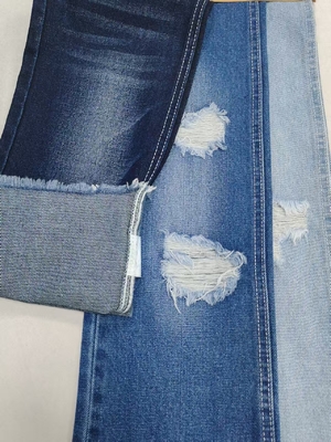 kaufen 90% BAUMWOLLE schweres DARK INDIGO Denim-Gewebe   Polyester-Rayon JSD3359 für Jeans oder Denim Großhandel online manufacture