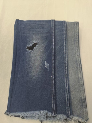 kaufen 65% Baumwolle 12.2oz Baumwolle Rayon Dark Indigo 180cm Denim Stoff 10x7 JSD3076B-B online manufacture