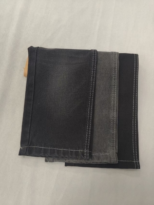 kaufen 65% Baumwolle 12,2 Unzen Baumwolle Rayon Polyester Schwarz 180cm Denim Stoff 7x7 JSD3085 online manufacture