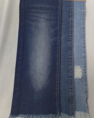 kaufen 11.5oz Atemberaubende Baumwolle Rayon Polyester DARK INDIGO 180cm Nicht dehnbare Denim Stoff 10x7 JSD3076-1 online manufacture