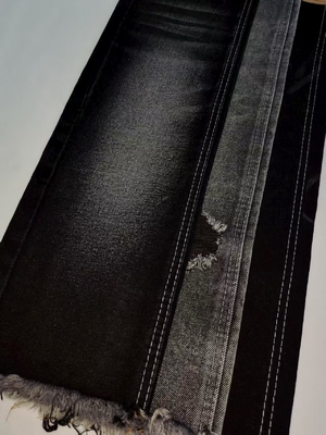kaufen Superweicher Baumwoll-Polyester-Denim-Stoff SCHWARZ/SCHWARZ 14,2 oz A606A für Jeansbekleidung Denim im Großhandel online manufacture