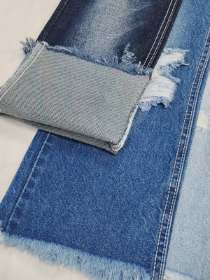 kaufen Gute Qualität 90% COTON DARK INDIGO Denim Stoff Stretch-frei JSD3071 für Jeans Kleidung Großhandel Denim online manufacture