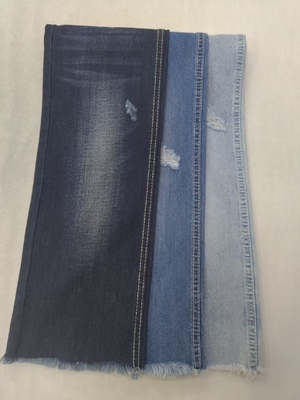 kaufen 8.3oz keine elastische Baumwolle Polyester DARK BLUE 180cm Denim Stoff für den Großhandel Denim 12+12*16 JSD3104-1 online manufacture