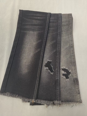 kaufen 75.2%Baumwolle Keine elastische Baumwolle Polyester Rayon Schwarz/Schwarz 178-180cm Denimgewebe 10*7 JSD3135A online manufacture