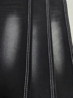 kaufen Hochwertiger Stretch-Baumwoll-Polyester-Rayon-Siro-Denim-Stoff SCHWARZ/SCHWARZ JSD3433A für Modekleidung Jeans online manufacture