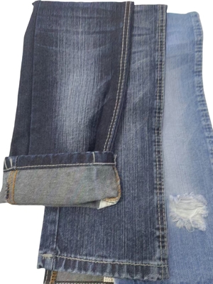 kaufen 13oz Heavy Weight Cotton Polyester Denim Fabric Dark Indigo JSD3364 online manufacture