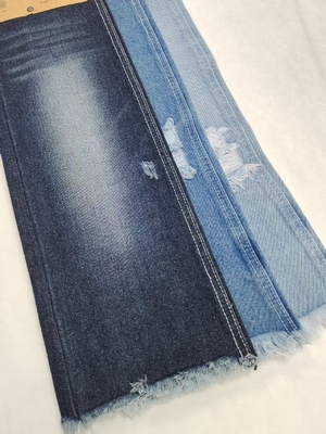 kaufen Gering schrumpfender, hochwertiger, schwerer 14,5 oz Baumwoll-Polyester-Denim-Stoff, gewebt für Jeans JSD3424 online manufacture