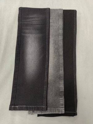 kaufen 11.8oz Ausgezeichneter Stretch BLACK/BLACK 7*10/105 Denim Stoff JSD3252A für hohe Qualität online manufacture