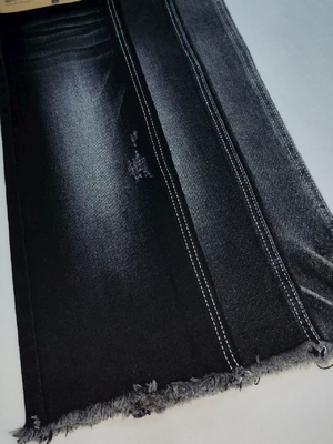 kaufen Rundum-Stretch 74% Baumwolle SCHWARZ/SCHWARZ Twill-Stil Denim-Stoff JSD3035A Anzug für Jungen-Jeans oder Damen-Hosen online manufacture