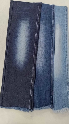 kaufen 98% Baumwolle 2% Elasthan 8.7oz DARK INDIGO 8+8x12/30 Elastischer Denim-Stoff JSD3208 für Modejeans online manufacture