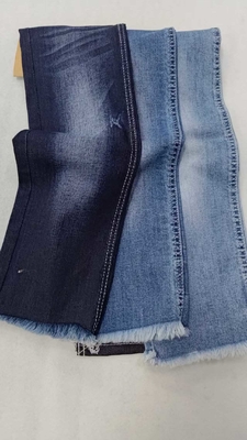 kaufen Hochwertiger 9 oz, 98 % Baumwolle, 2 % Spandex DARK INDIGO Denim-Stoff JSD3432 für Modejeans online manufacture