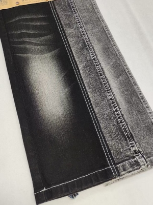 kaufen Schwarz/Schwarz 75% Baumwolle High Spandex Schlauch 9,4 Unzen Denim Stoff 9,4 Unzen für Damen Jeans online manufacture