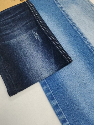kaufen 8,5 oz Siro-Garn Cross-Slub Denim-Gewebe mit hohem Spandex-Anteil 72 % Baumwolle für Jeans online manufacture