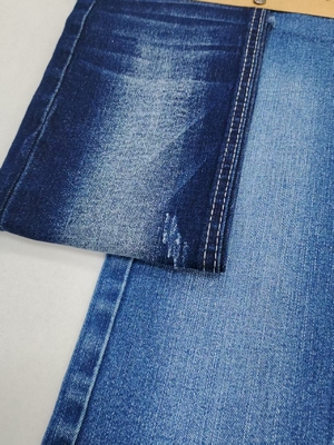 kaufen Super-weiche 69% Baumwolle Warp Slub Denim Stoff 8,5 Unzen High Stretch für Frau Jeans online manufacture