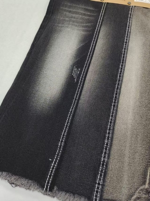 kaufen Twill High Spandex Schwarz/Schwarz Denim Stoff mit 12*21/70 Konstruktion für Jeans online manufacture