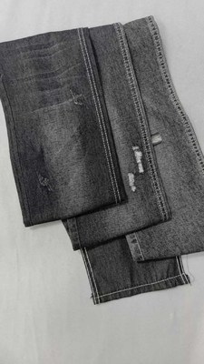 kaufen OE Plain Web 6,8oz Schwarz/Weiß mit 180cm Vollbreite ohne Dehnung Elastischer Denim Stoff JSD3099B zum Großhandel online manufacture