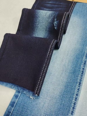 kaufen High Spandex Dual-Core Siro Yarn Cross Slub  85%Cotton Denim Fabric With 170cm Full Width For Jeans Or Coat online manufacture