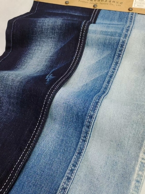 kaufen 8.9oz 85%Cotton Dual-Core Siro Yarn Cross Slub 10S Denim Fabric 180cm full width JSD3283 For Jeans Or Jacket online manufacture