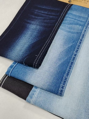 kaufen 85% Baumwolle 13% Polyester 2% Elasthan Siro-Garn Cross Slub 10S DARK INDIGO Denim Stoff JSD3298 für Jeans oder Jacke online manufacture