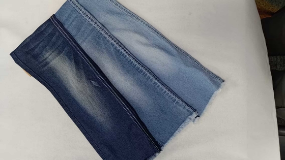 kaufen OE Chemiefaser-Elastikgewebe 6,5 oz Dunkelindigo mit voller Breite 180 cm 2/1-Rechts-Twill-Denim-Gewebe JSD3148 für Jeans online manufacture