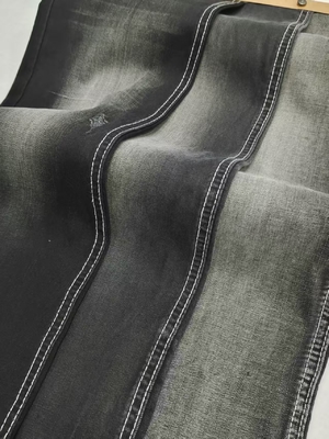 kaufen 6.8oz Light Weight 61%Lyocell BLACK/BLACK Twill Style Stretch  Denim Fabric 69/71'' Full Width JSD2035A For Summer Jeans online manufacture