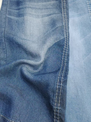 kaufen 100%Tencel 4.5oz Light Weight Summer Jeans Or T-Shirt Denim Fabric Elastic Free 180cm Full Width  JSD2031 online manufacture