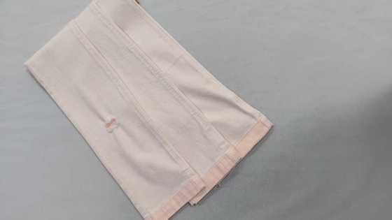 kaufen Siro mittlere elastische 10,1 oz Weiß/Pink mit voller Breite 178-180 cm Konstruktion 8.5+10×8/55/75 Denim Stoff JSD3410-2 online manufacture