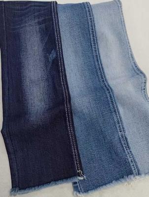 kaufen TR 9.7oz Dark indigo with full width 180-182cm construction 10+10*12/55/75 Denim fabric  JSD3407 for jeans online manufacture