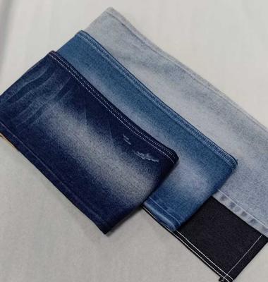 kaufen 10oz mittlere elastische dunkle Indigo-Rechte mit 180cm Gesamtbreite Konstruktion 8*10/40+75 Denim Stoff JSD3078 online manufacture
