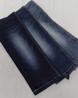 kaufen Medium elastic 11.8oz Blue Gray/White with full width 180cm construction 8*16/70 Denim fabric  JSD3191G for men jeans online manufacture