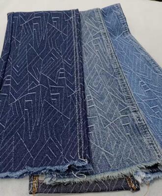 kaufen Beautiful pattern Heavy weight Dark blue with full width 180cm /10x7 Denim fabric for jeans online manufacture