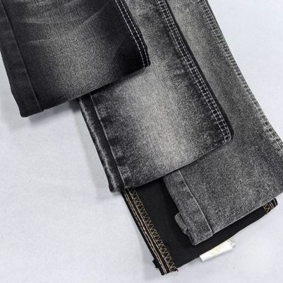 70%C 28%P 2%S Schwergewichts-Denim-Gewebe für Männer 11.2OZ Schwarz