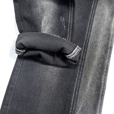 Weich schwarz 10oz Gewicht denim Stoff für Männer Jeans 65%C 33%P 2%S