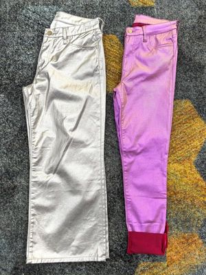 Mode Hellfarben Druck Denim Stoff für Männer Jeans 7.7OZ 57' 58'