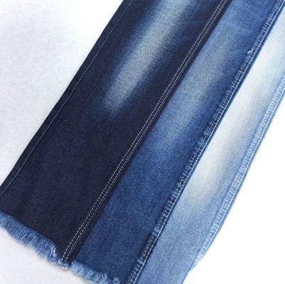 Schrumpfffeste Baumwolle Spandex Denim Stoff Tri-Core Baumwolle Spandex Dunkelblau 11oz