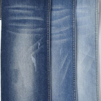 Schrumpfbeständige Baumwolle SPANDEX DENIM FABRIK QY005-3 8,7 Unzen