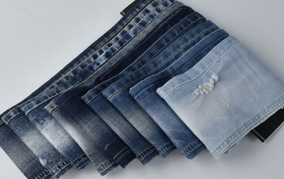 Schrumpfbeständige Baumwolle SPANDEX DENIM POLYESTER QY037-1 9,1 Unzen
