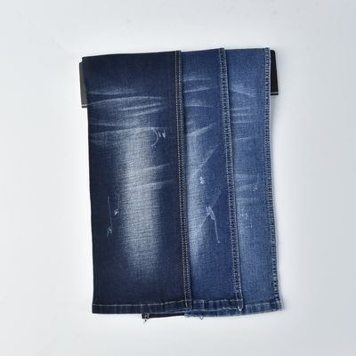 Gewebe aus Baumwolle, Polyester, Spandex und Denim, QY037-6 9,5 Oz gefärbt