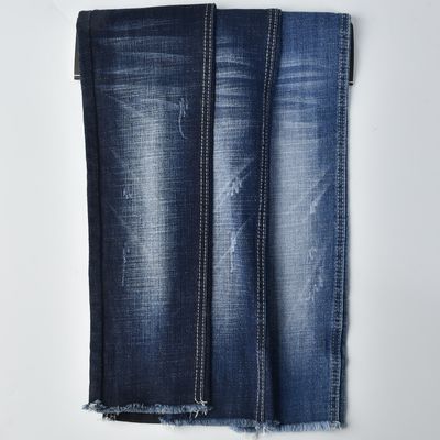 Schrumpfbeständige Baumwolle Polyester Spandex Stretch Baumwolle Denim Stoff 10.3oz