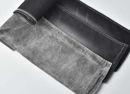9.6oz schrumpfffeste Baumwolle Polyester Spandex Stretch Denim Stoff