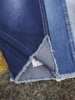 Gewebe aus Baumwolle, Polyester und Spandex, Denim-Twill-Gewebe JSD3095 8,2 Unzen